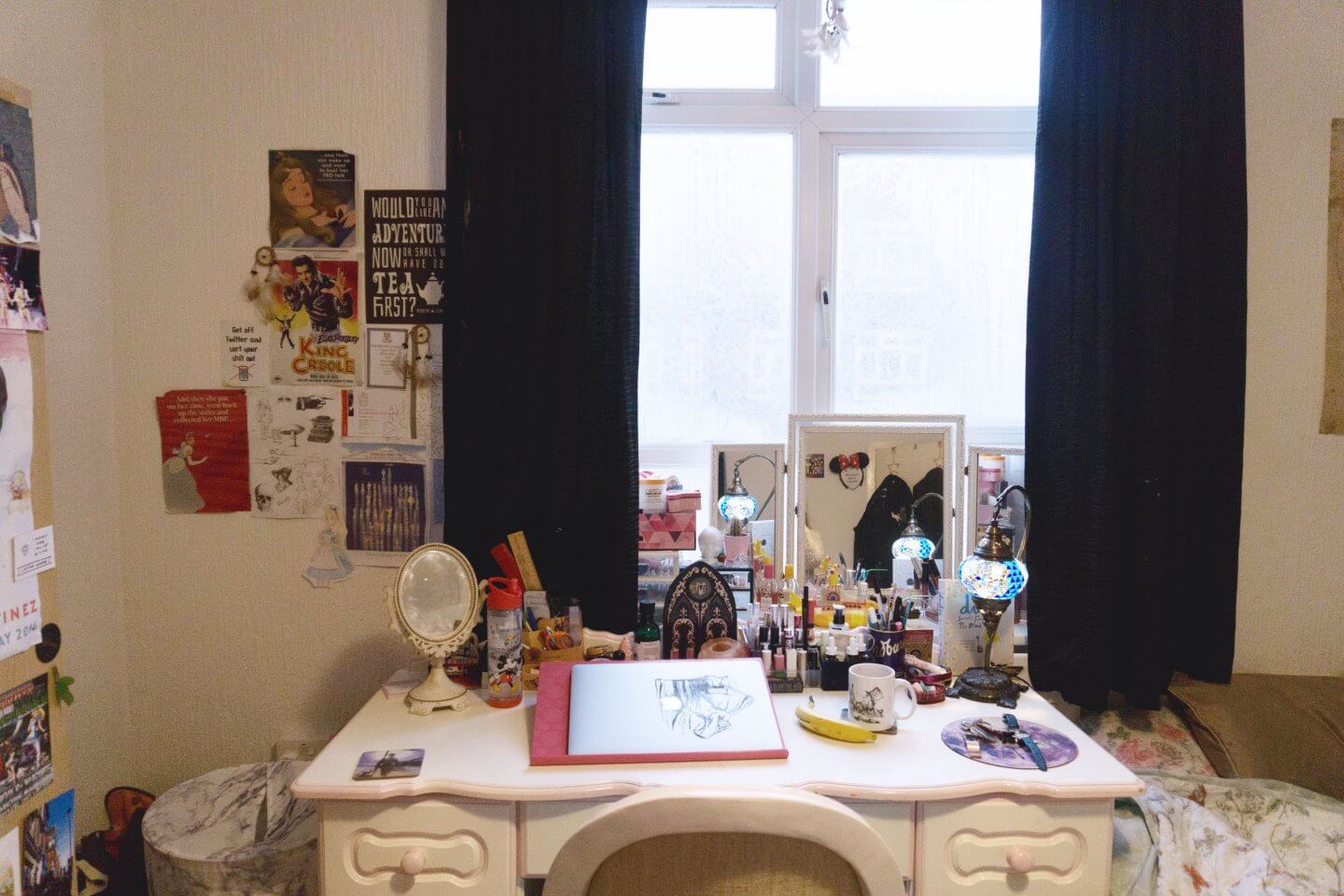 My 4th Year Student Bedroom in East London!