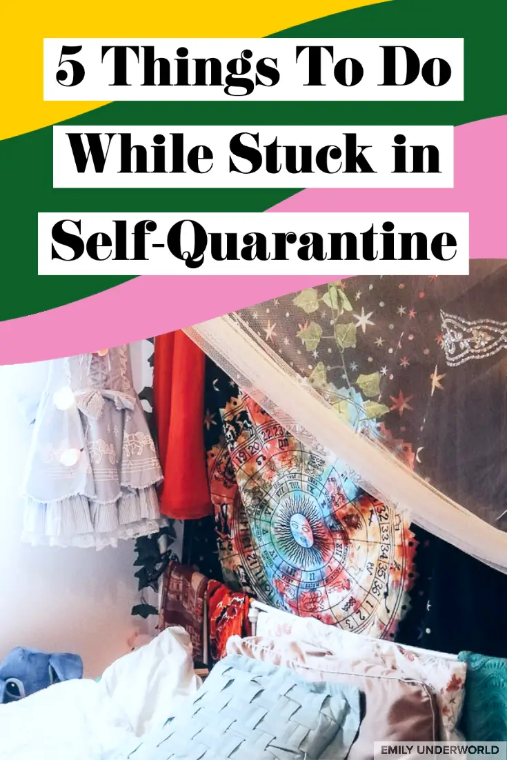5 Things To Do While Stuck in Self-Quarantine
