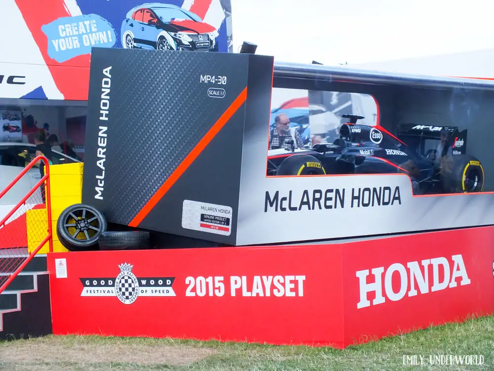 McLaren Honda in Box