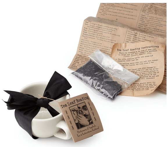 Tea leaf reading kit gift