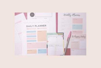 15 free printable planner pages