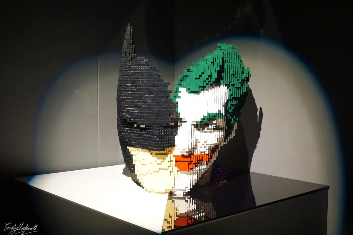 The DC Super Heroes 'Art of the Brick' Lego Exhibition!