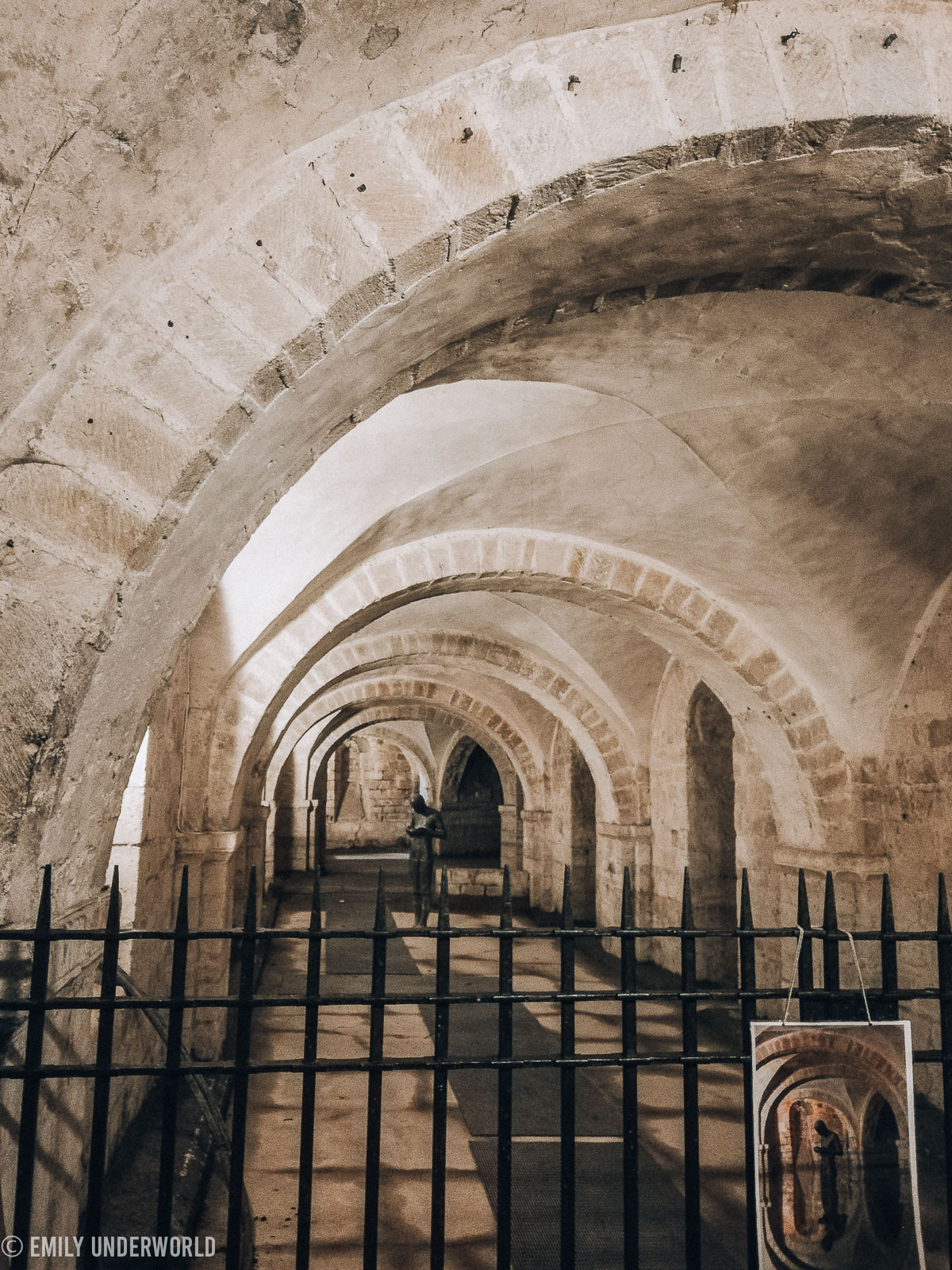 Winchester Cathedral Crypt