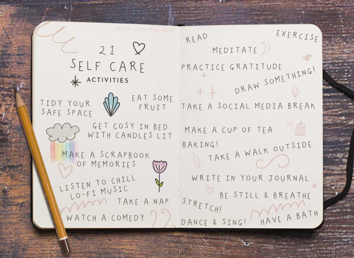 21 Self Care Activities To Do Right Now For Wellbeing