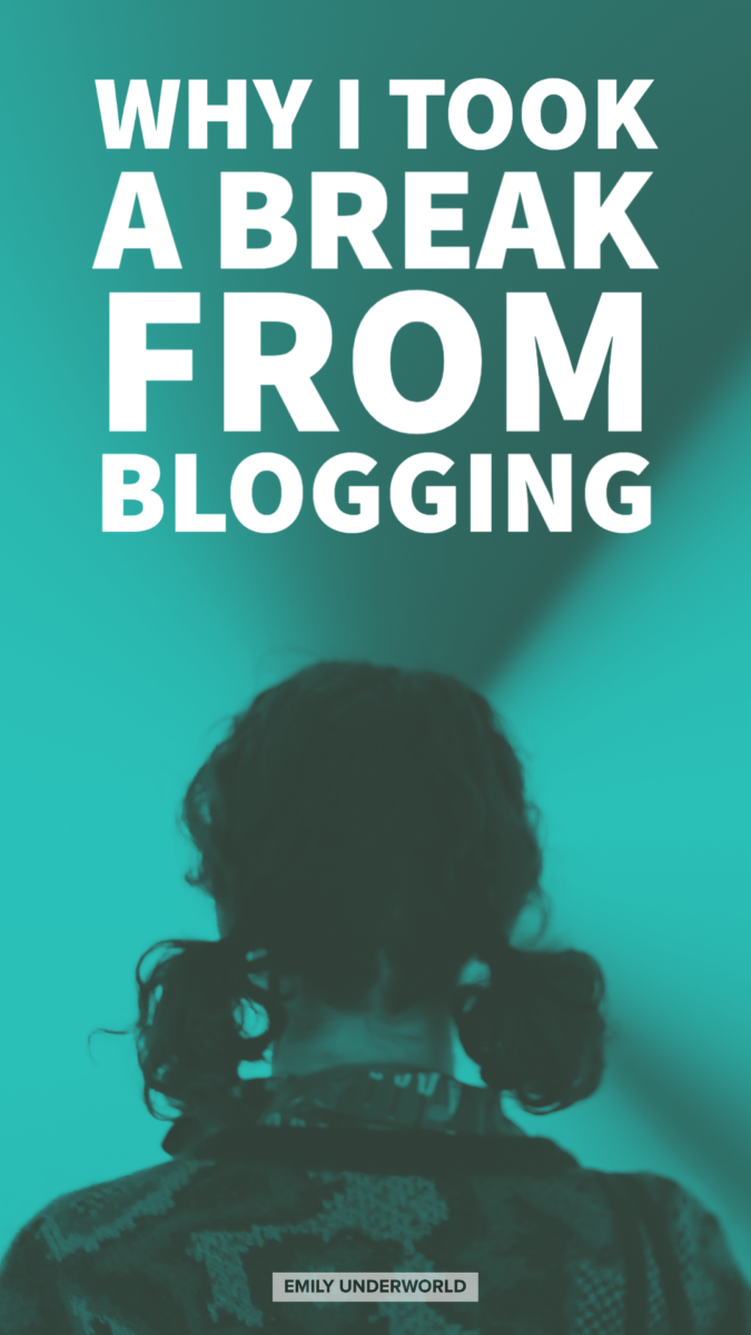 Taking a Break from Blogging and Social Media.