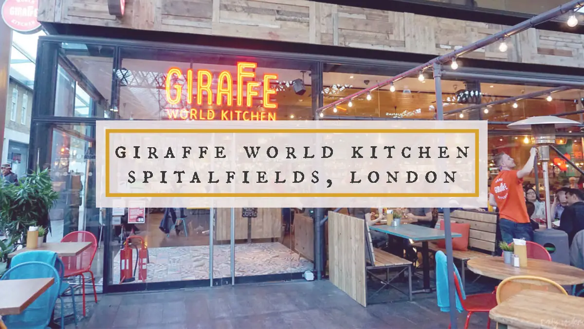Giraffe World Kitchen, Spitalfields