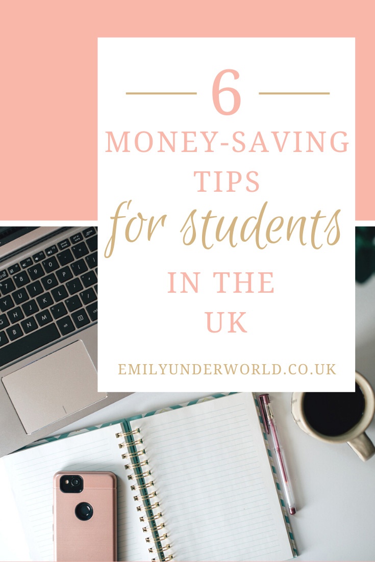 6 MoneySaving Tips For UK Students Emily Underworld