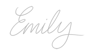 emily signature