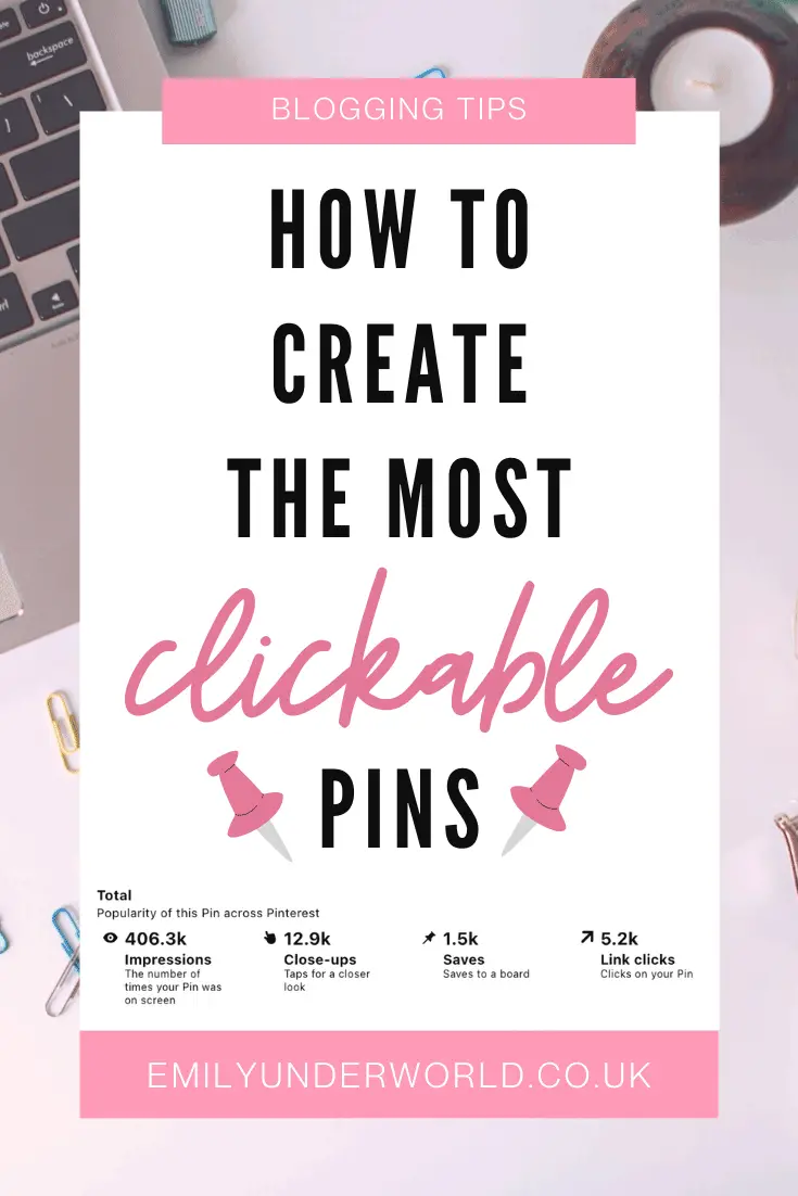 How To Create The Most Clickable Pins | Pinterest Tips (AD)