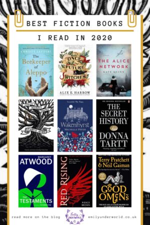 Top 10 Fiction Books I Read In 2020 - Emily Underworld