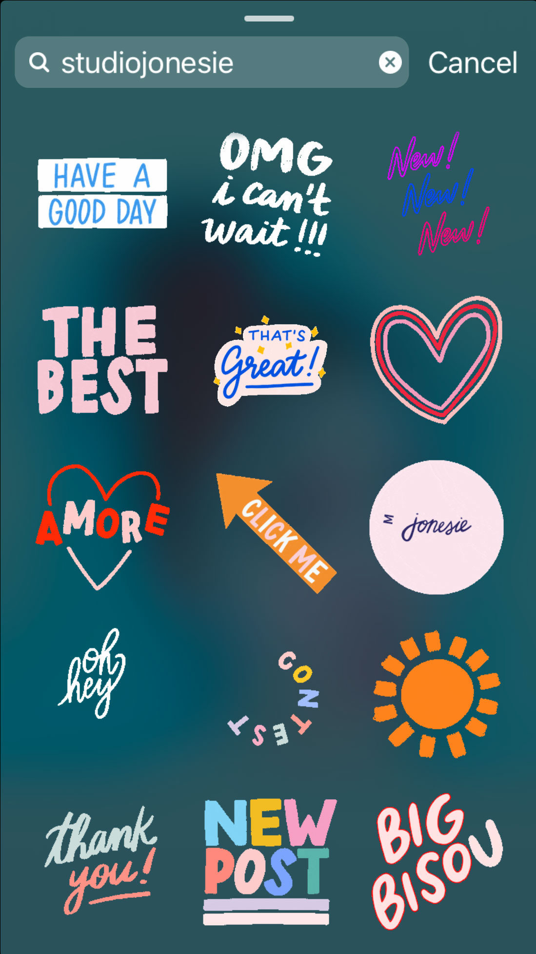 50+ Aesthetic Instagram Story Stickers! The Best GIF Ideas - Emily ...