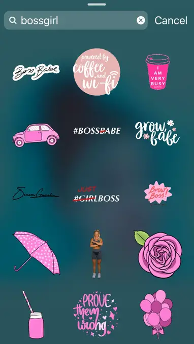 50 aesthetic instagram story stickers the best gif ideas emily underworld