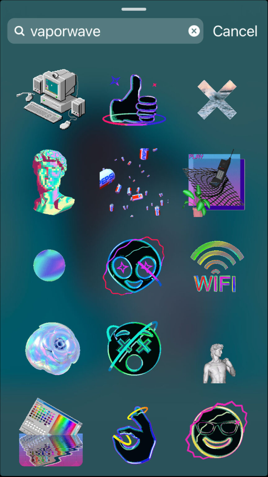 50+ Aesthetic Instagram Story Stickers! The Best GIF Ideas ...