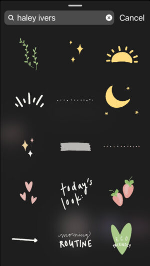 50+ Aesthetic Instagram Story Stickers! The Best GIF Ideas - Emily ...