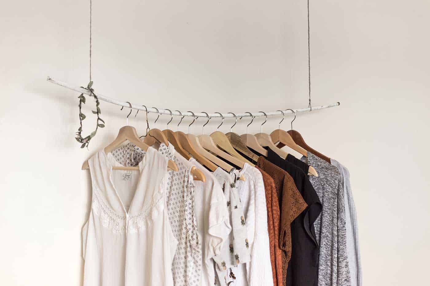 swap shop clothes rail: budget-friendly tips for fashion