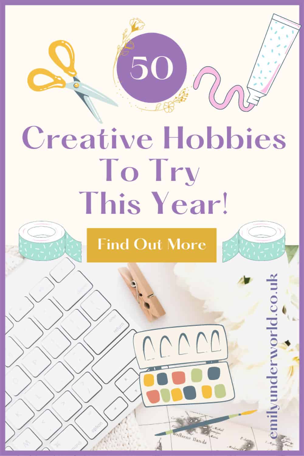 CREATIVE HOBBIES Huge List of Creative Hobby Ideas PDF Crafting, Artistic,  Creation Hobby List 