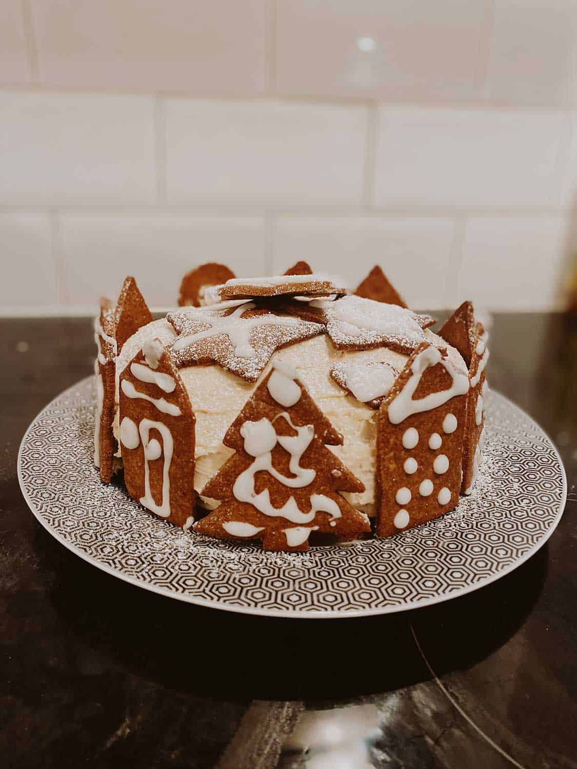 Baked In Winter Cake
