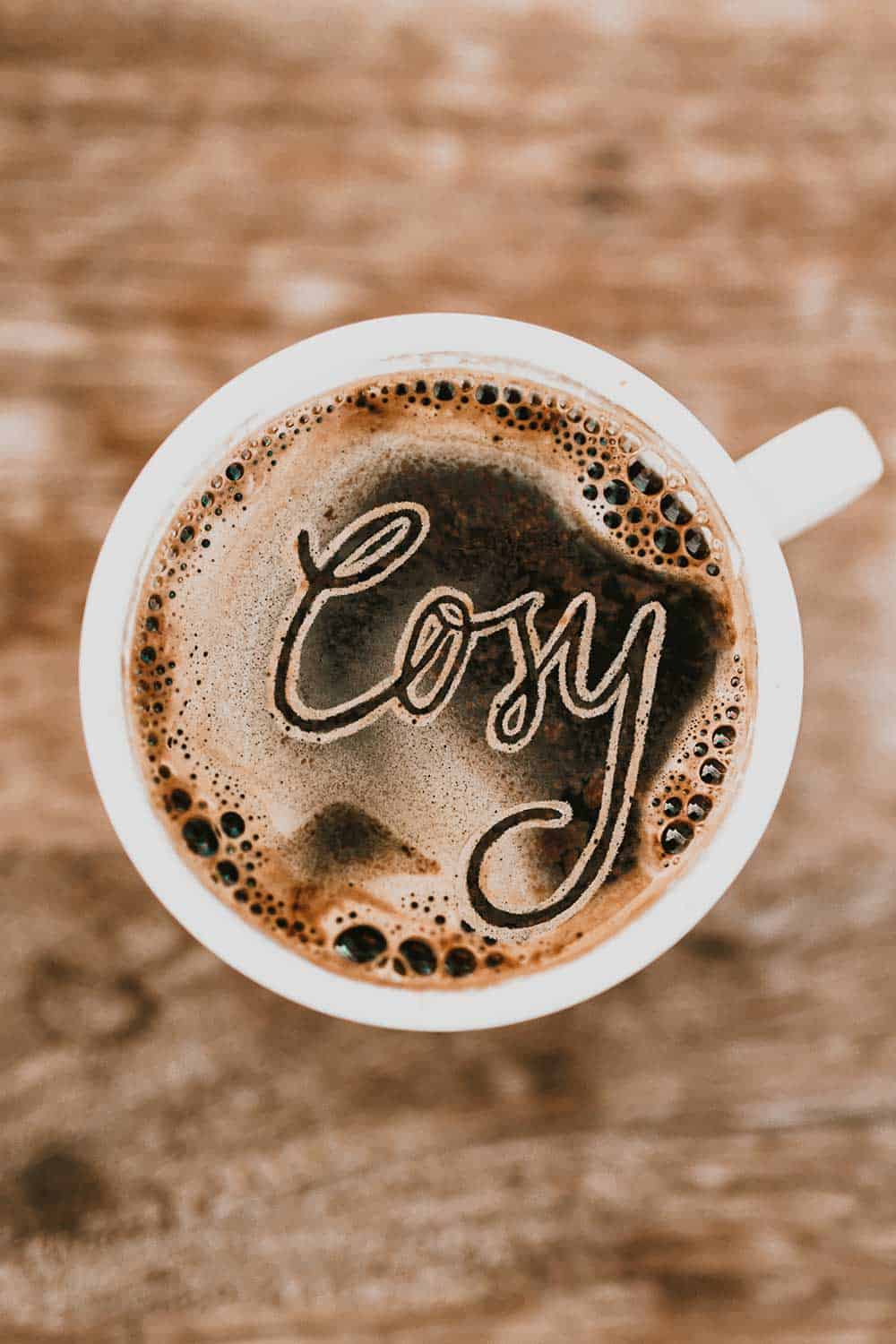 Cosy Coffee Photo Manipulation Aesthetic Edit