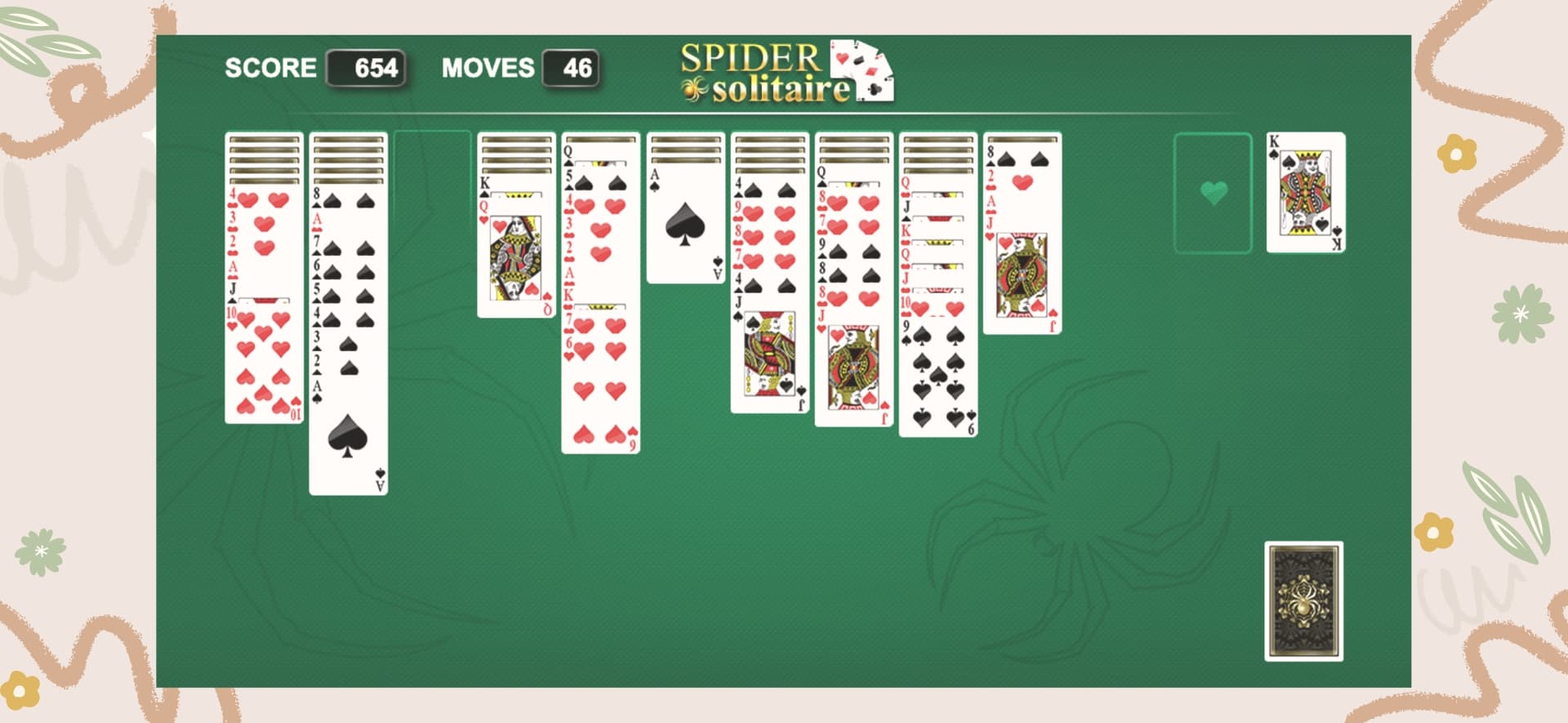 spider solitaire