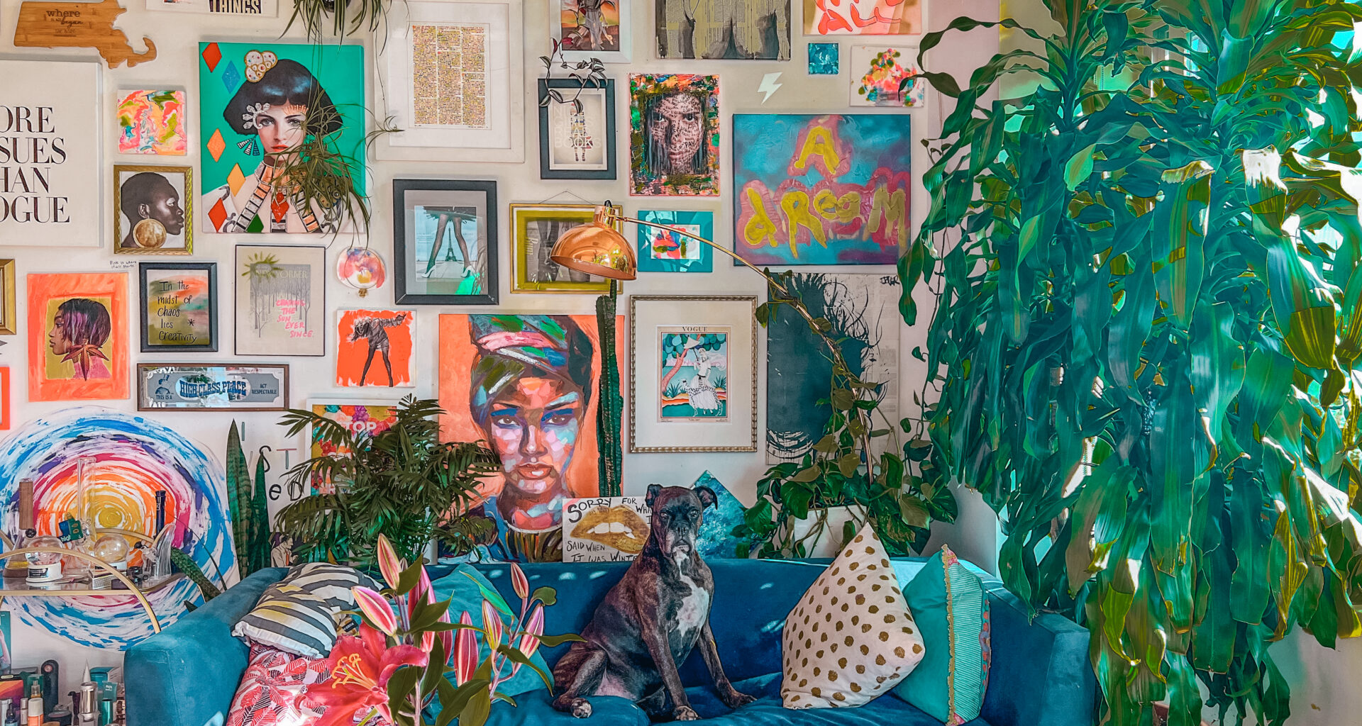 colourful creative home