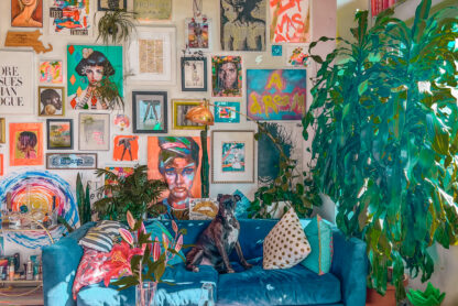 colourful creative home