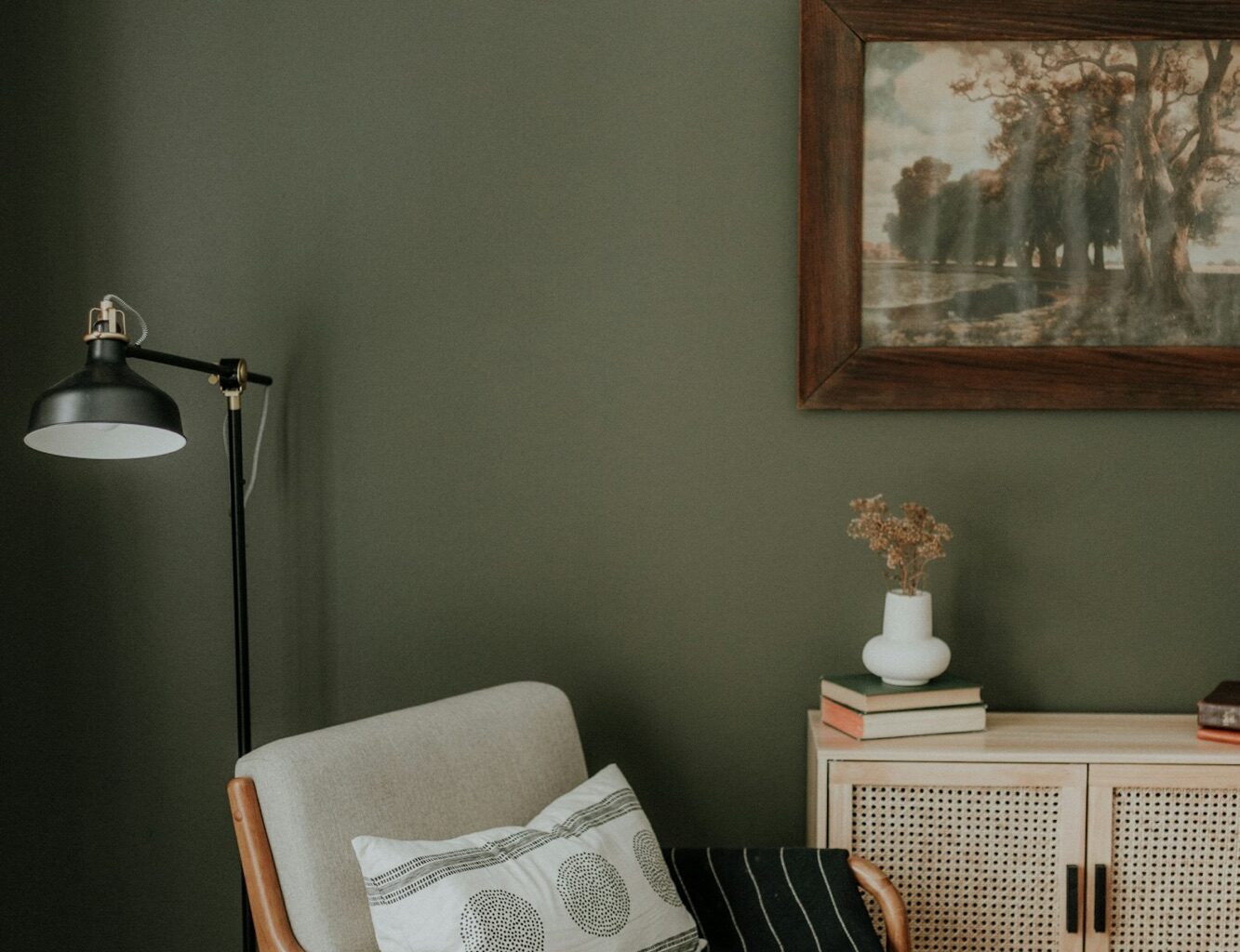 sage green aesthetic home