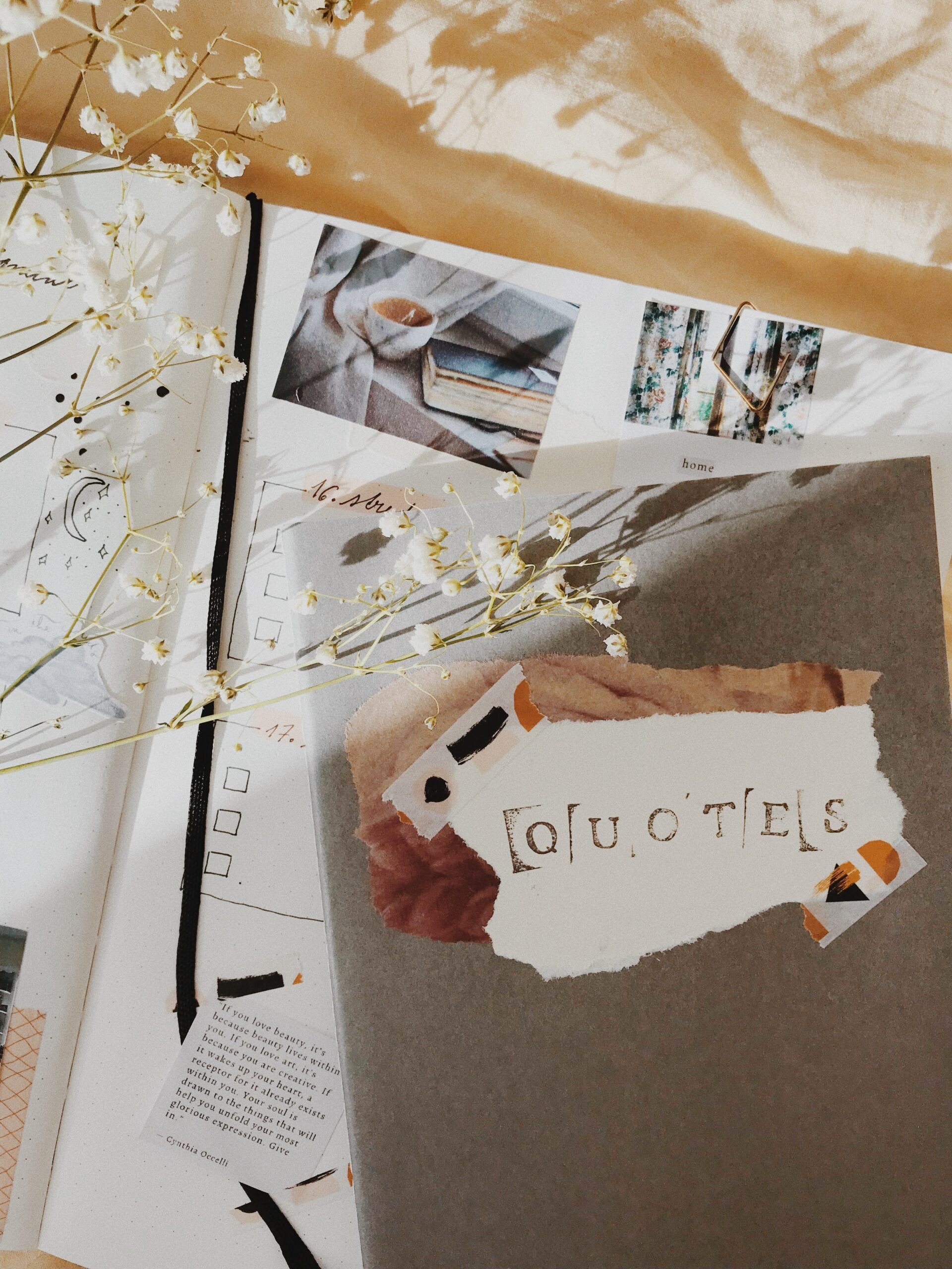 junk journal ink stamps