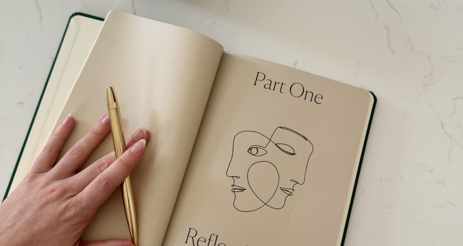 self-care reflection and gratitude journal