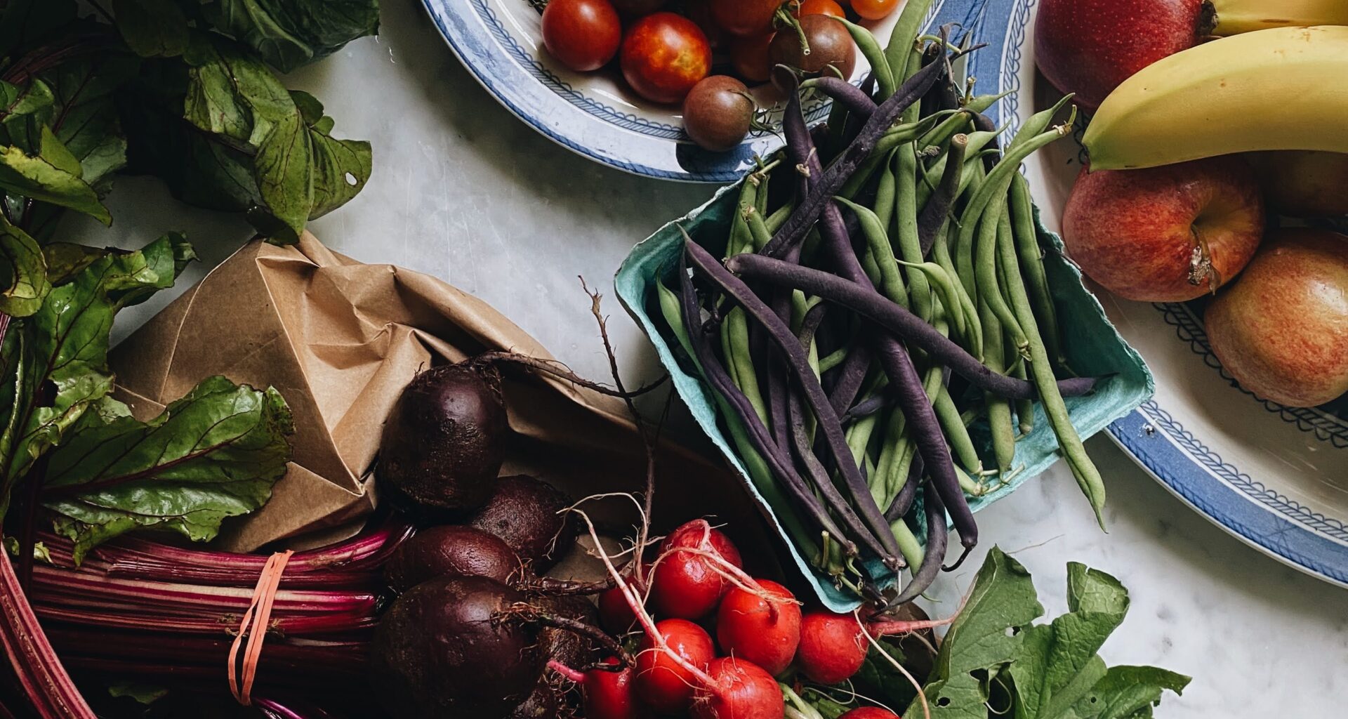 healthy groceries on a table