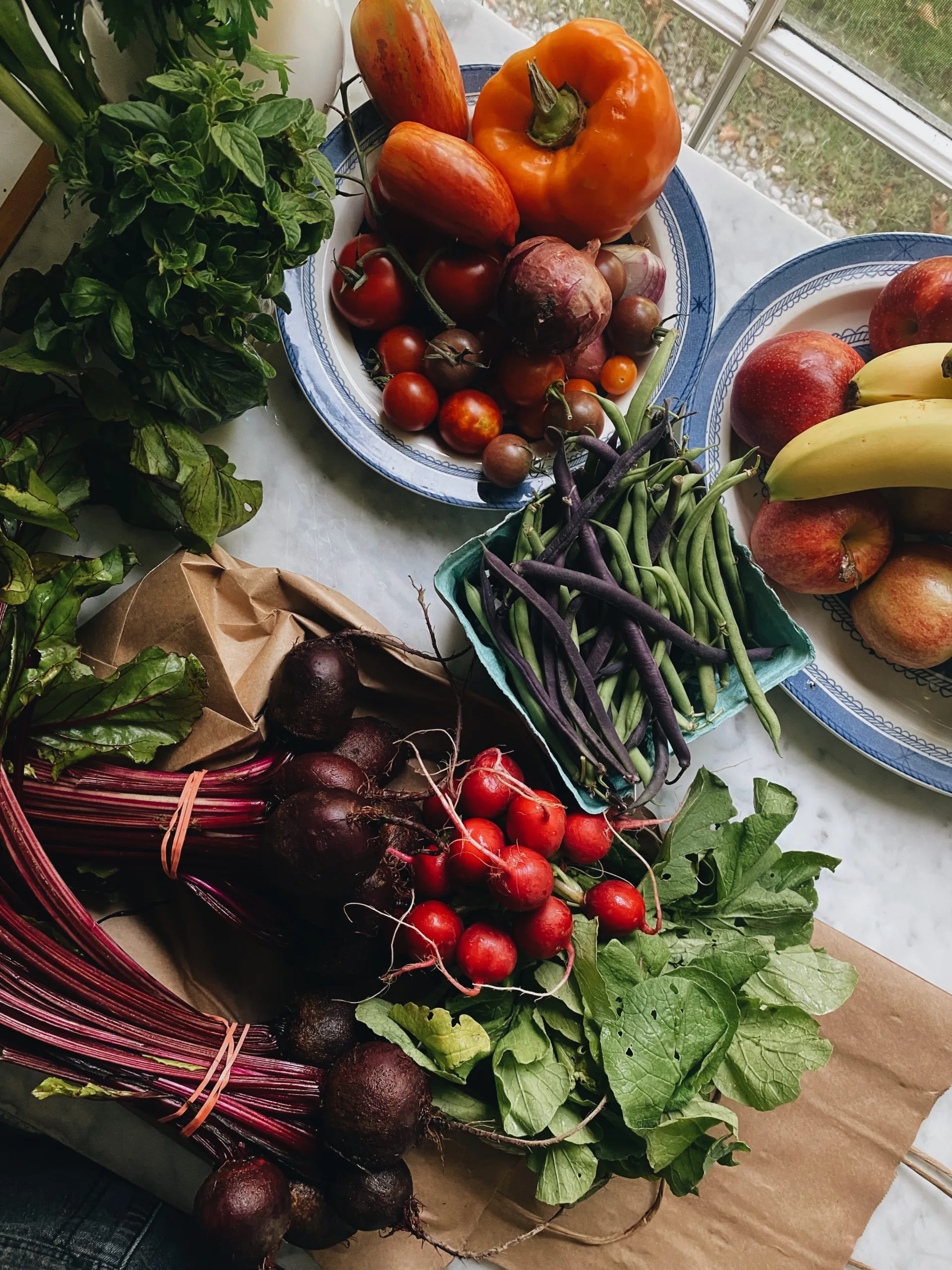 healthy groceries on a table