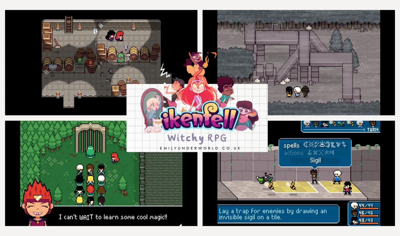 Ikenfell Witchy RPG