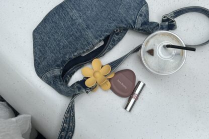 crossbody bag flatlay