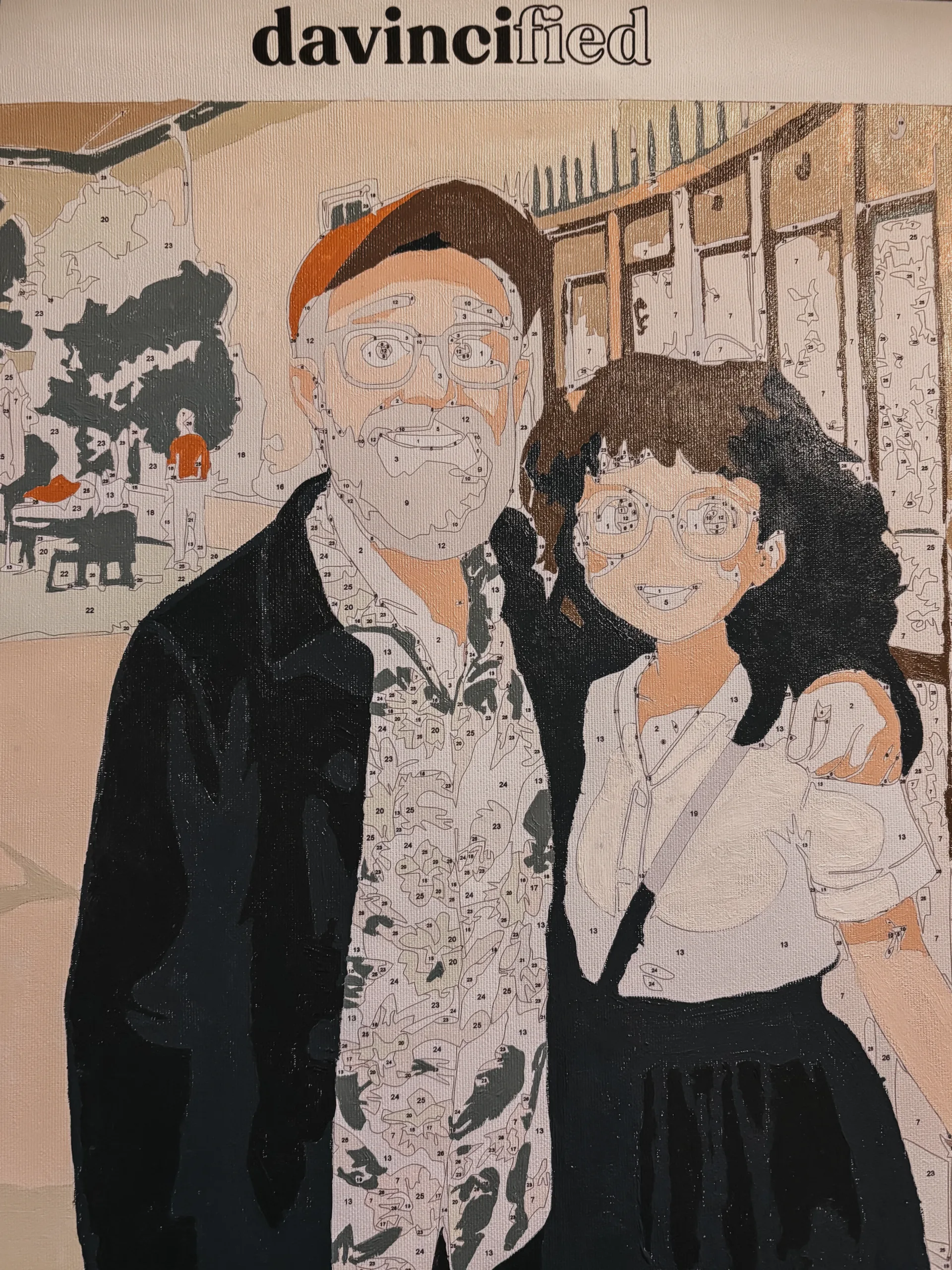 Davincified paint by numbers