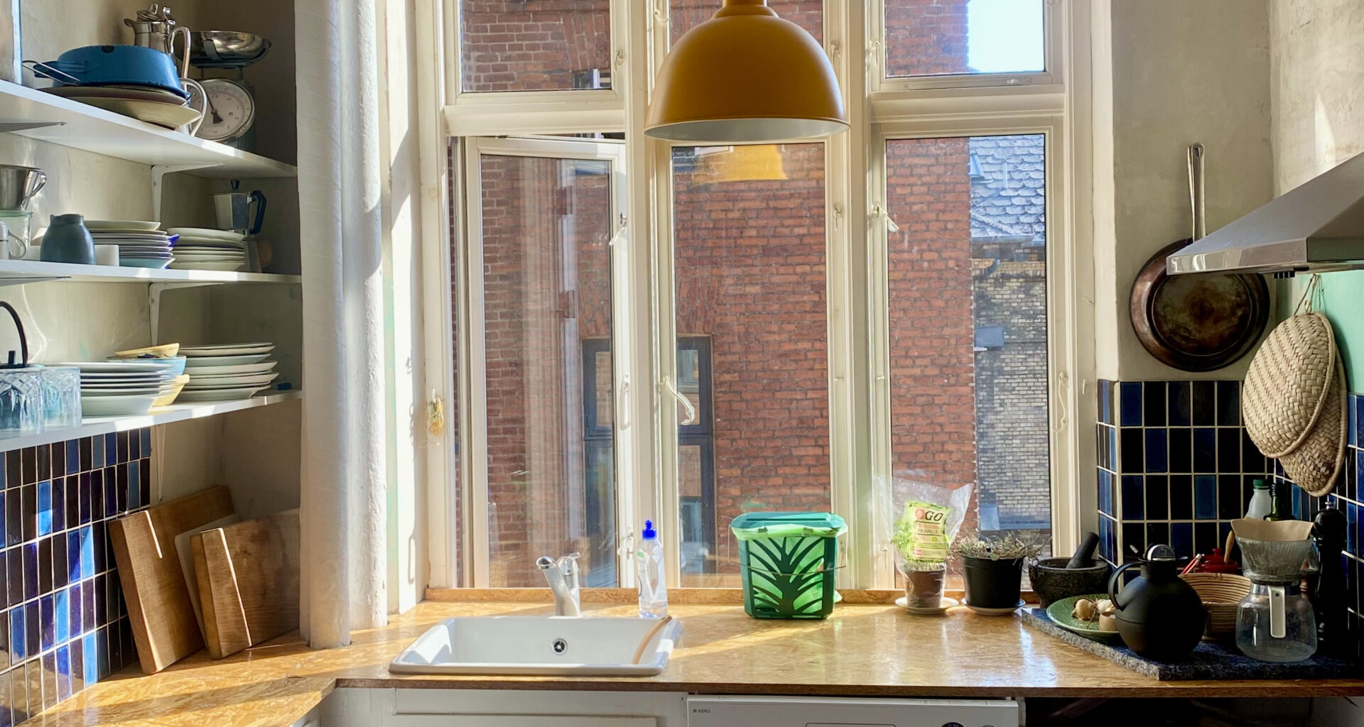 cosy apartment kitchen