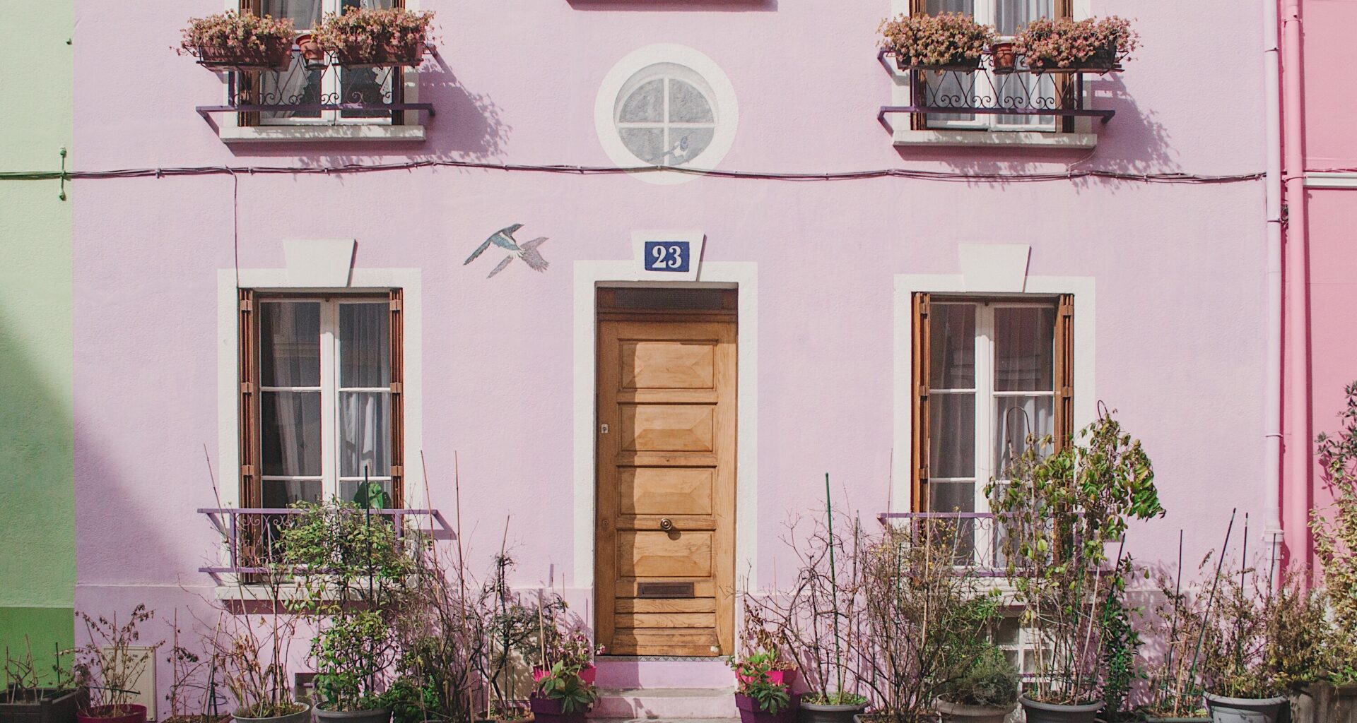 pink house