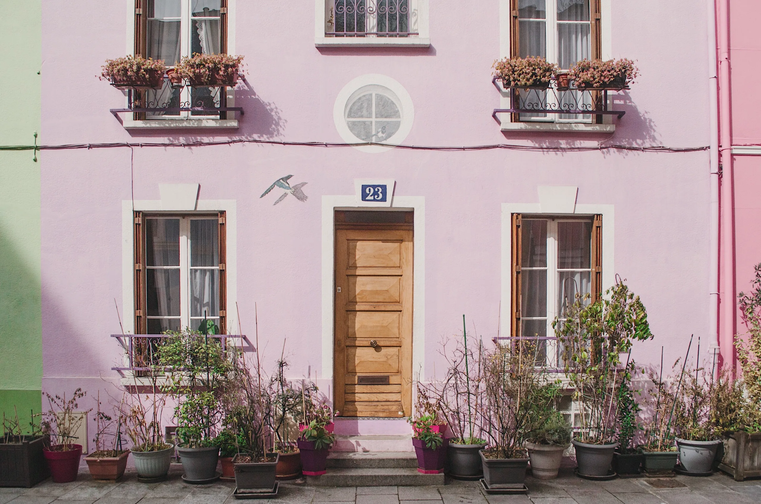 pink house