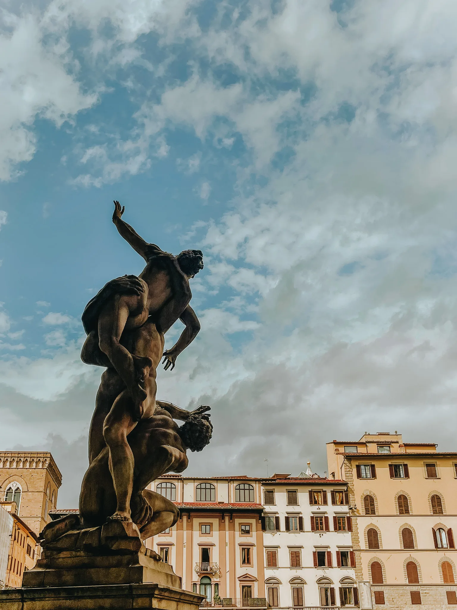 italian town sculpture