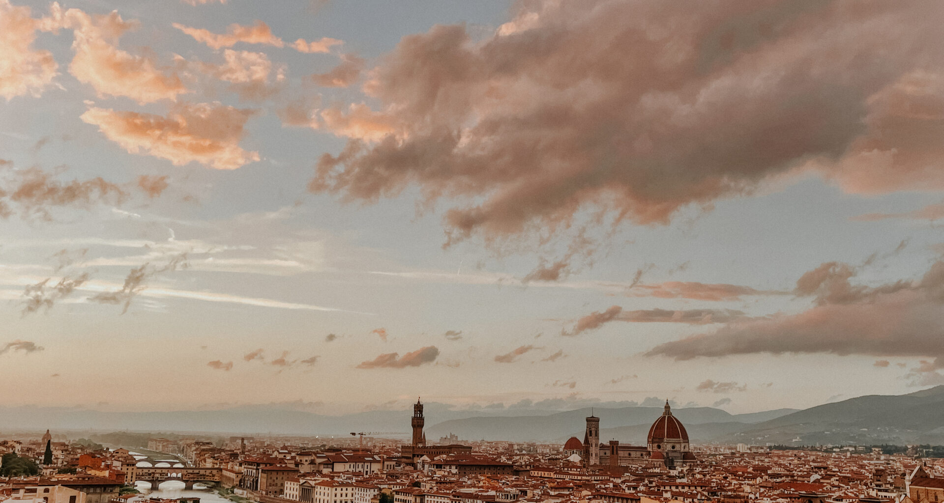 florence italy skyline