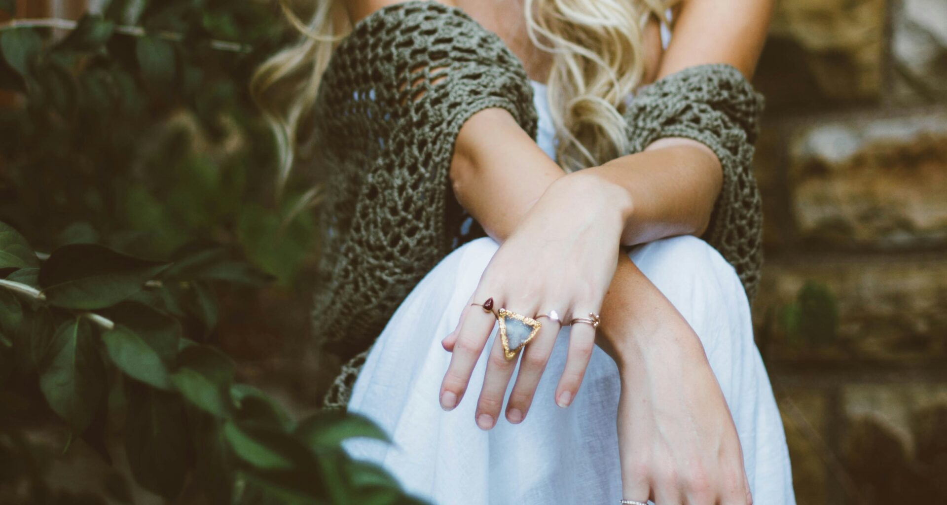 wearing rings that reflect personal style
