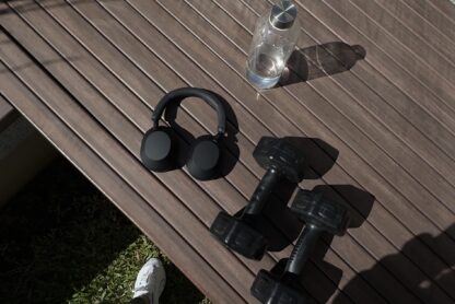 outdoor gym area